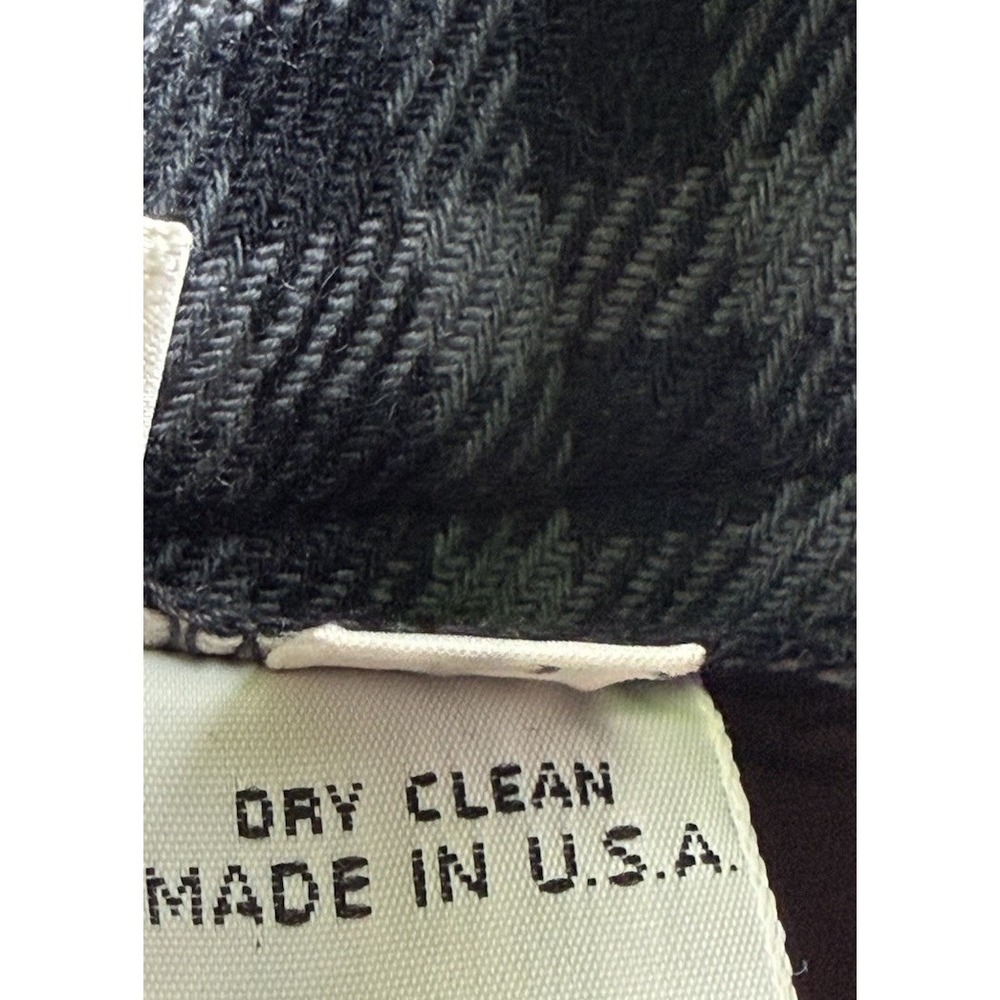 Vtg Jones New York Pencil Skirt 8 Midi Wool Checked Fully Lined Office Career - Picture 4 of 12
